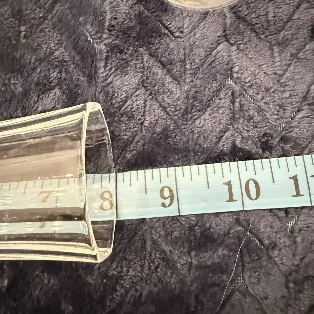 Vintage Cristal d’Arques Longchamp Crystal Champagne Flutes Set of 4 5 oz